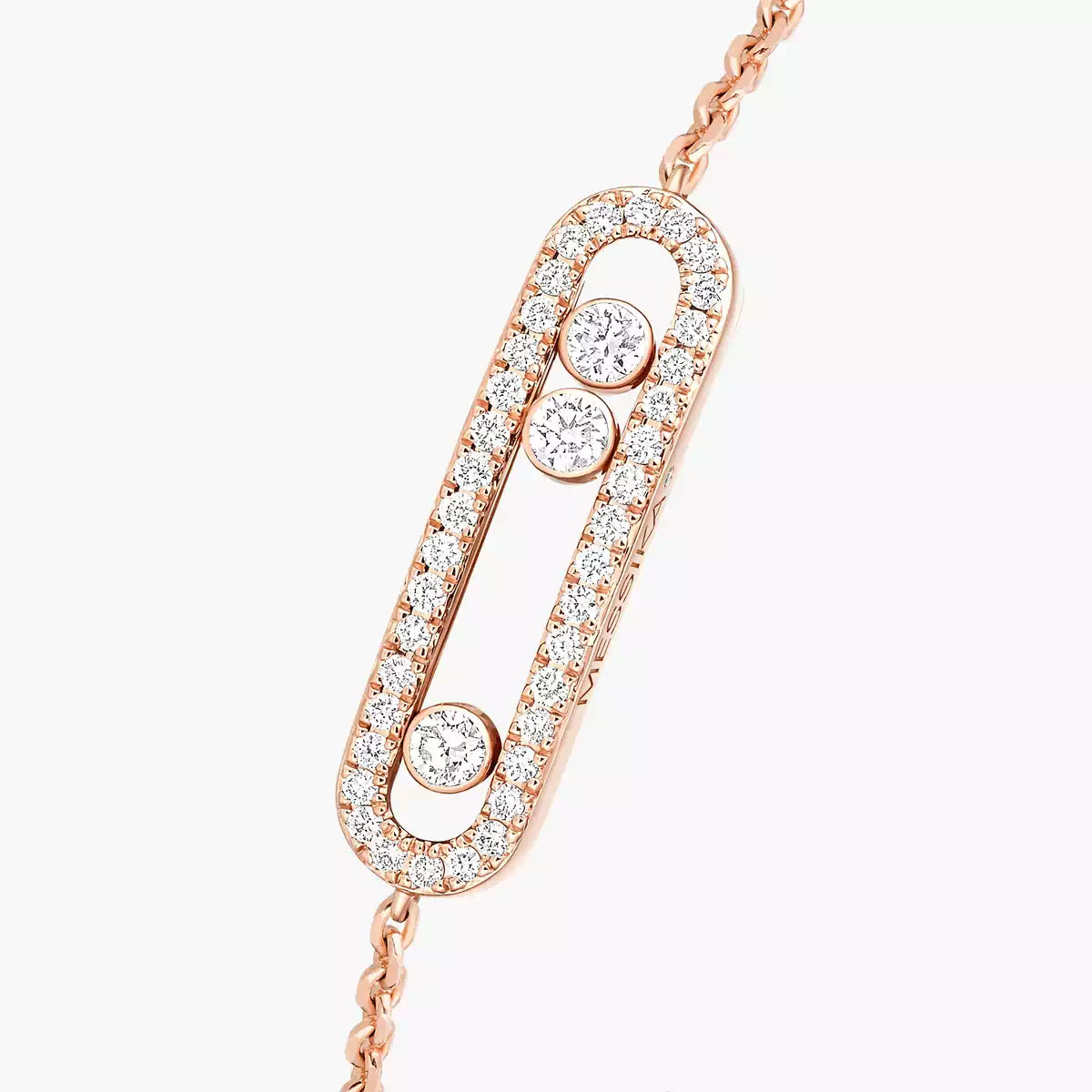 [Leaves]PAVÉ BABY MOVE DIAMOND BRACELET
