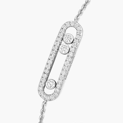 [Leaves]PAVÉ BABY MOVE DIAMOND BRACELET
