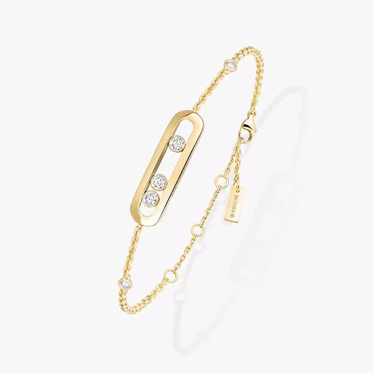[Leaves]BABY MOVE DIAMOND BRACELET