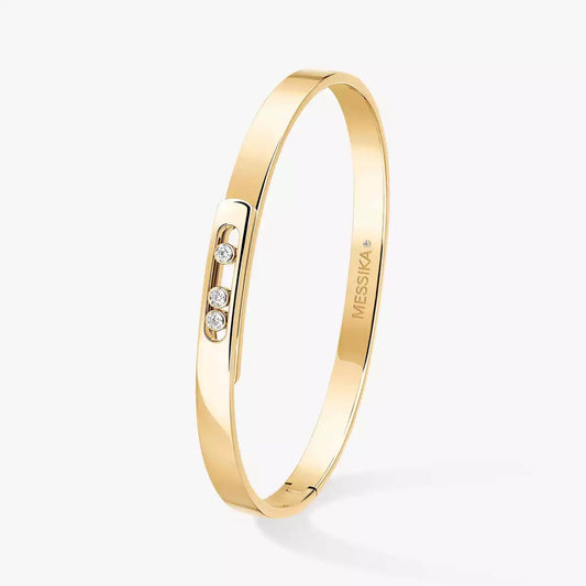 [Leaves]MOVE NOA DIAMOND BANGLE BRACELET