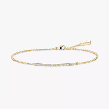 [Leaves]MY TWIN TOI & MOI DIAMOND THIN BANGLE