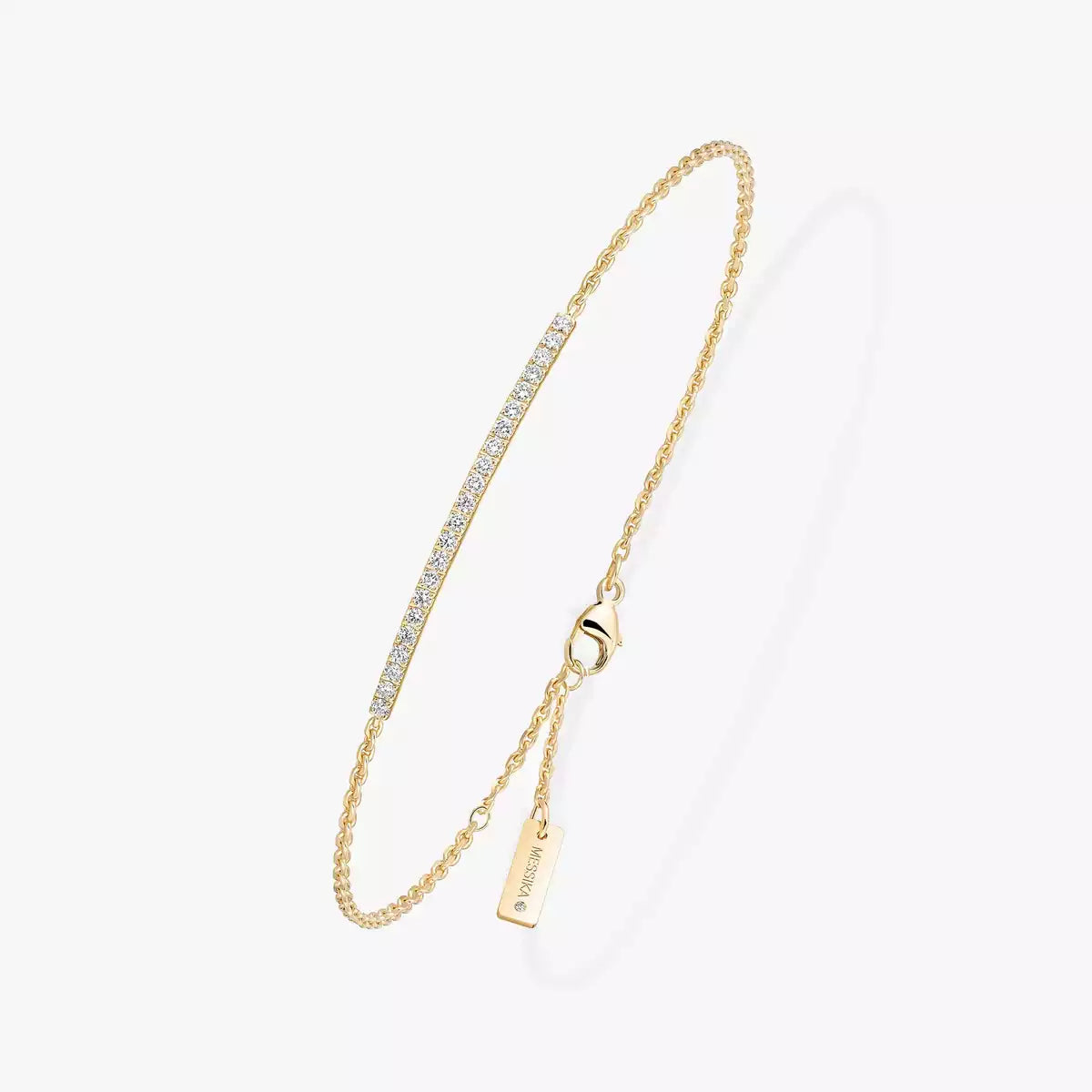 [Leaves]MY TWIN TOI & MOI DIAMOND THIN BANGLE