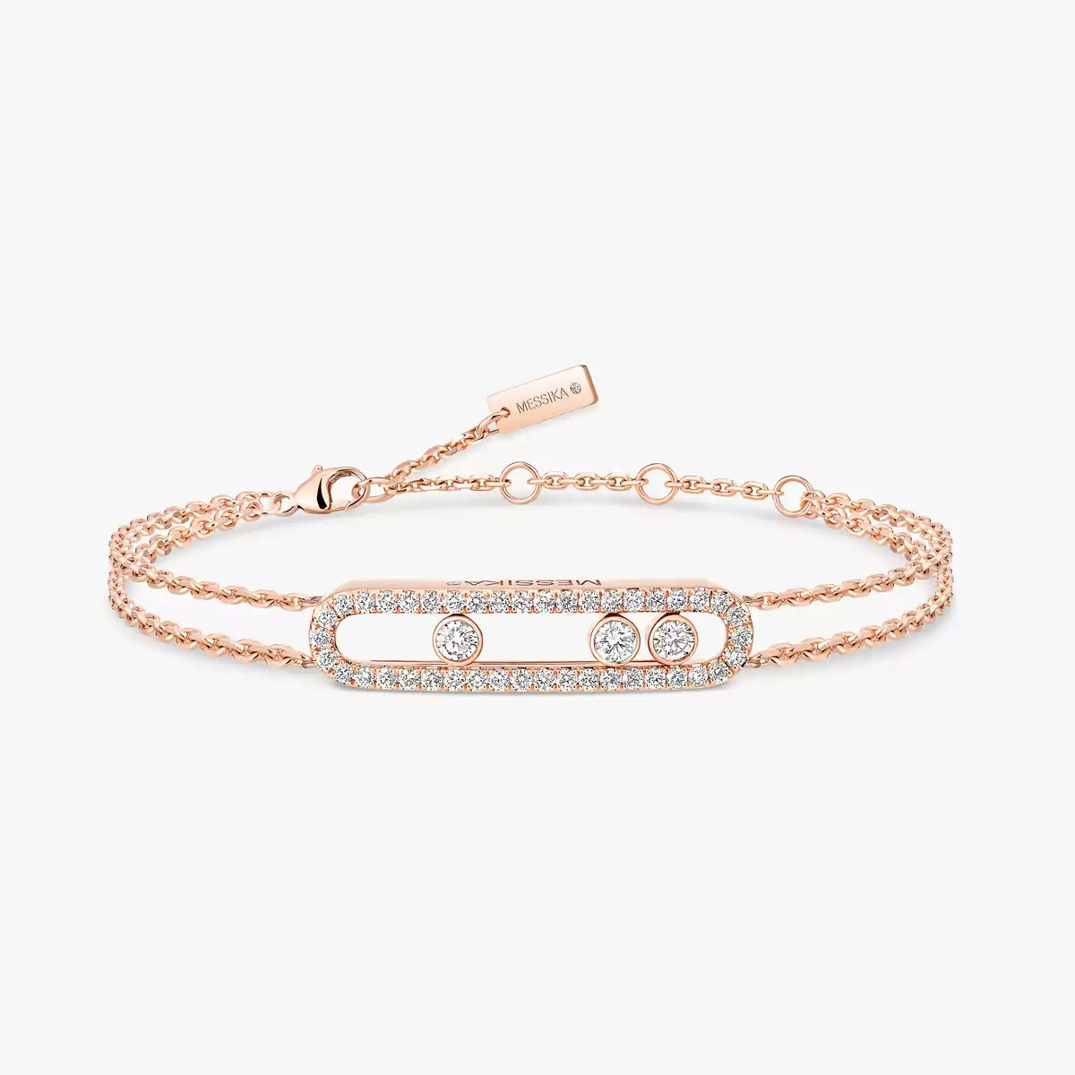 [Leaves]MOVE CLASSIQUE PAVÉ DIAMOND BRACELET