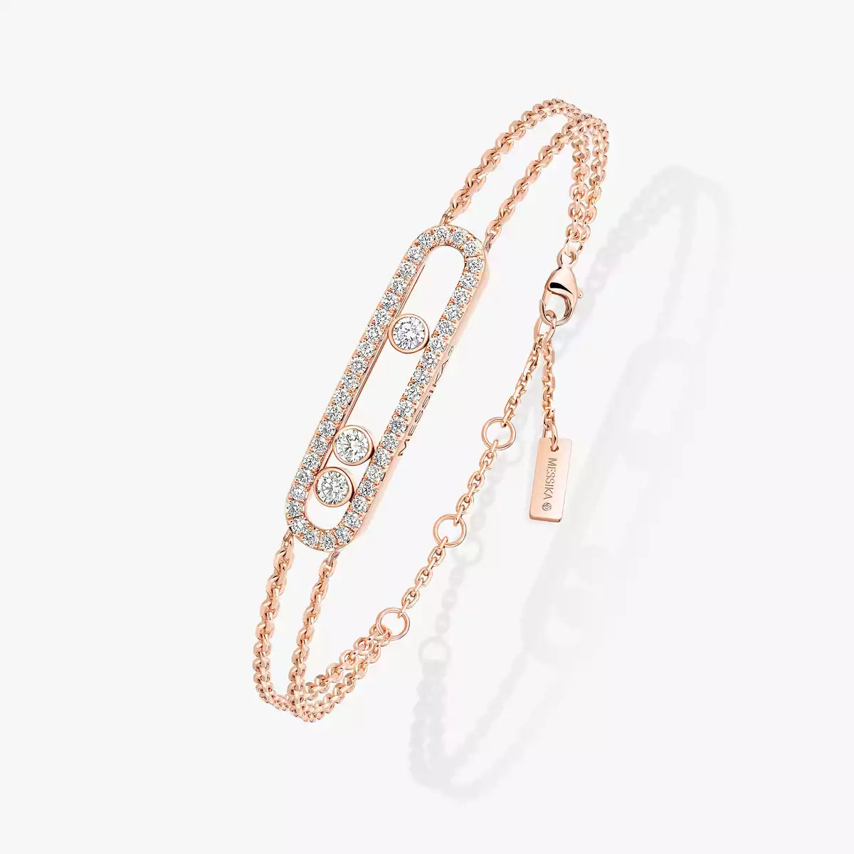 [Leaves]MOVE CLASSIQUE PAVÉ DIAMOND BRACELET