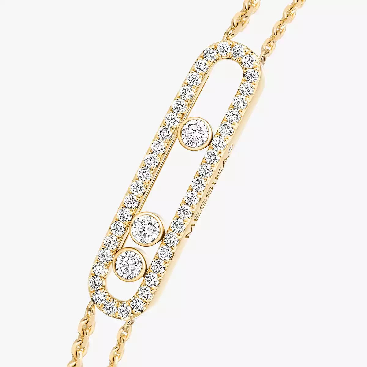 [Leaves]MOVE CLASSIQUE PAVÉ DIAMOND BRACELET