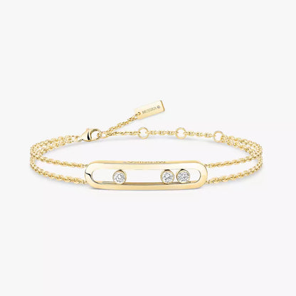 [Leaves]MOVE CLASSIQUE DIAMOND BRACELET