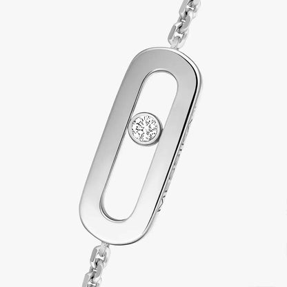 [Leaves]MOVE UNO SINGLE DIAMOND BRACELET