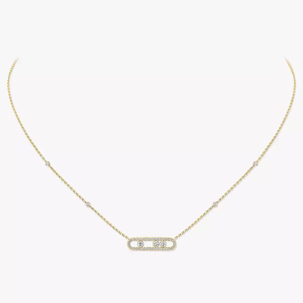 [Leaves]BABY MOVE PENDANT NECKLACE