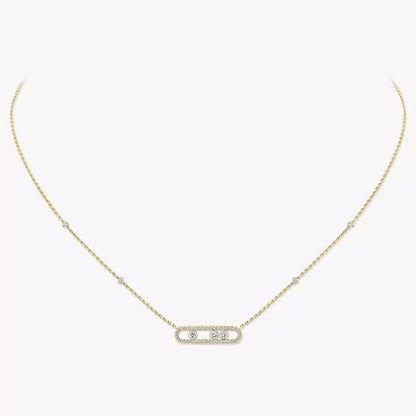 [Leaves]BABY MOVE PENDANT NECKLACE
