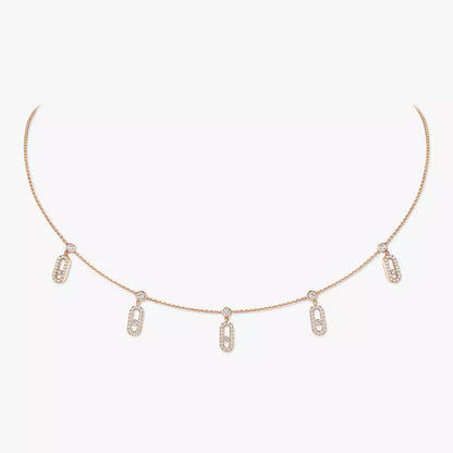 [Leaves]MOVE UNO 5-PENDANT NECKLACE