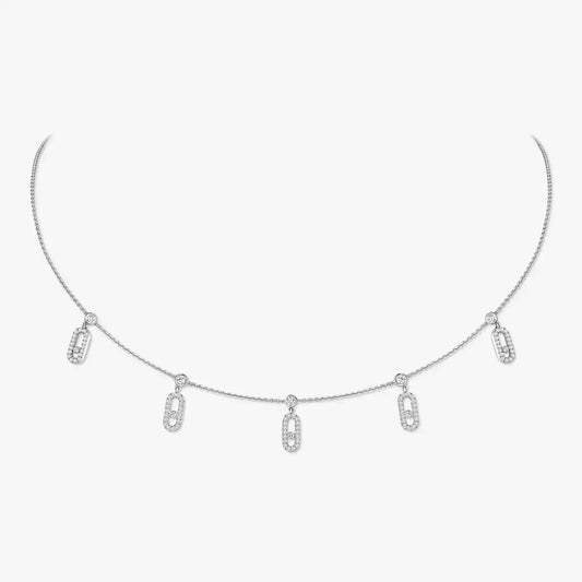 [Leaves]MOVE UNO 5-PENDANT NECKLACE