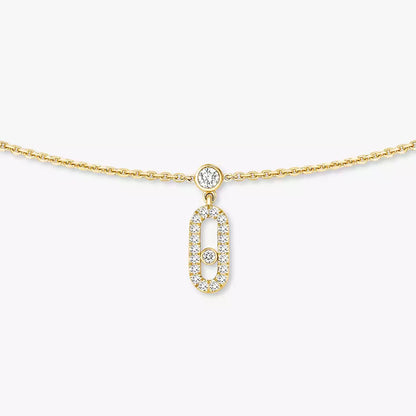 [Leaves]MOVE UNO 5-PENDANT NECKLACE