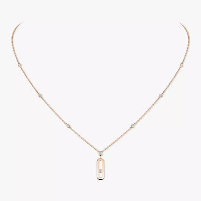 [Leaves]SIGNATURE FRAME NECKLACE
