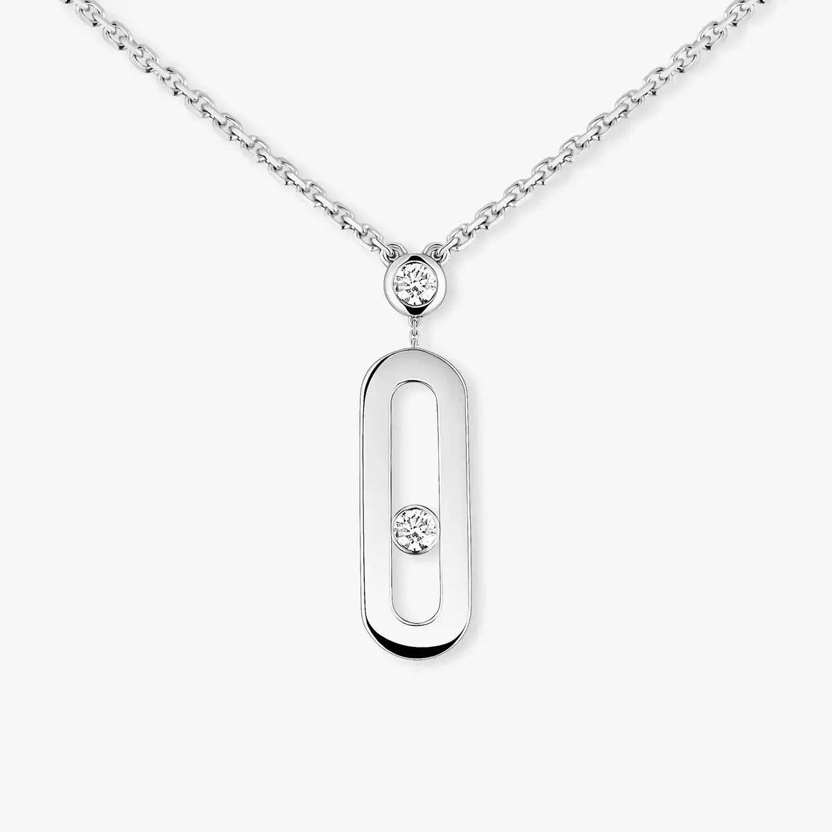 [Leaves]SIGNATURE FRAME NECKLACE