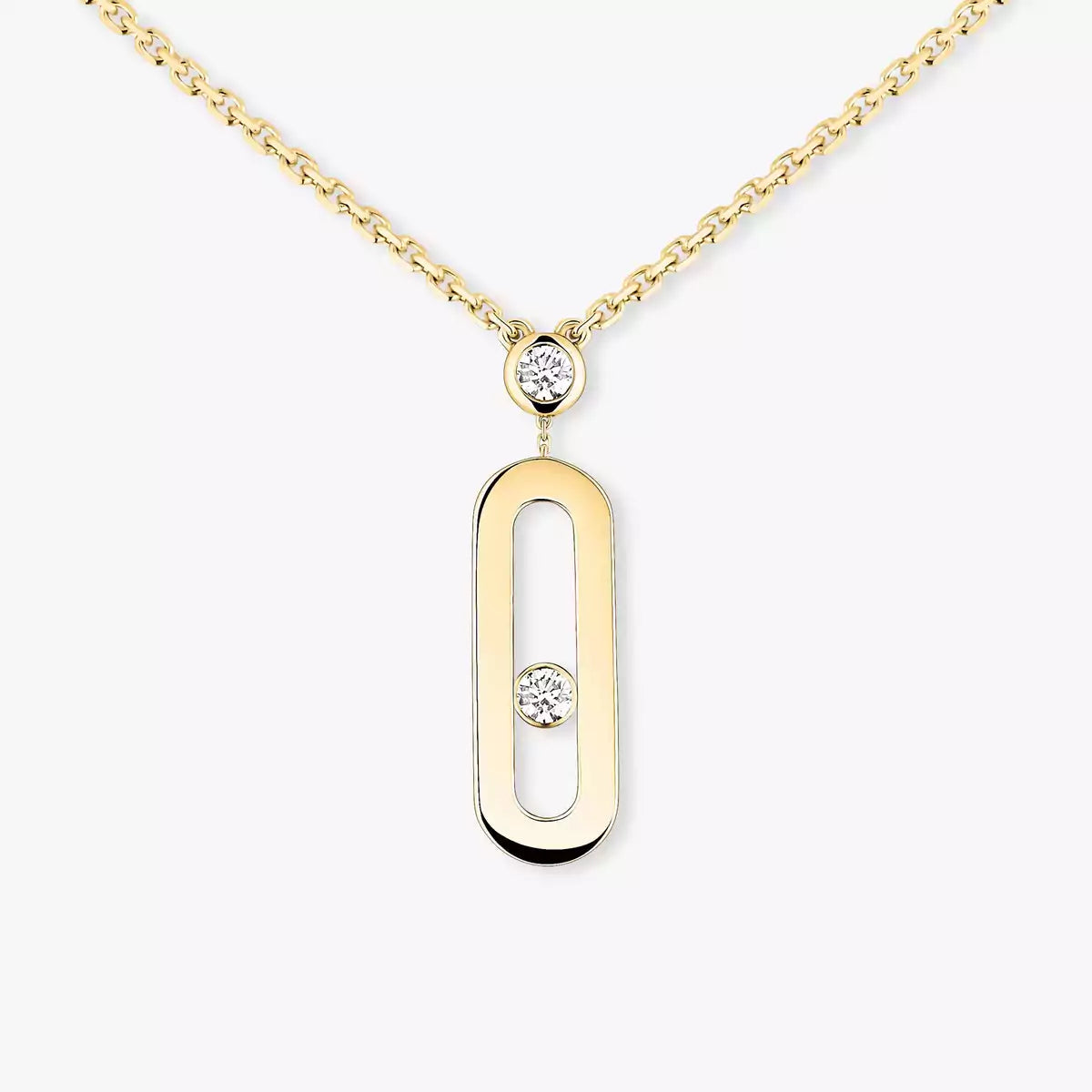 [Leaves]SIGNATURE FRAME NECKLACE