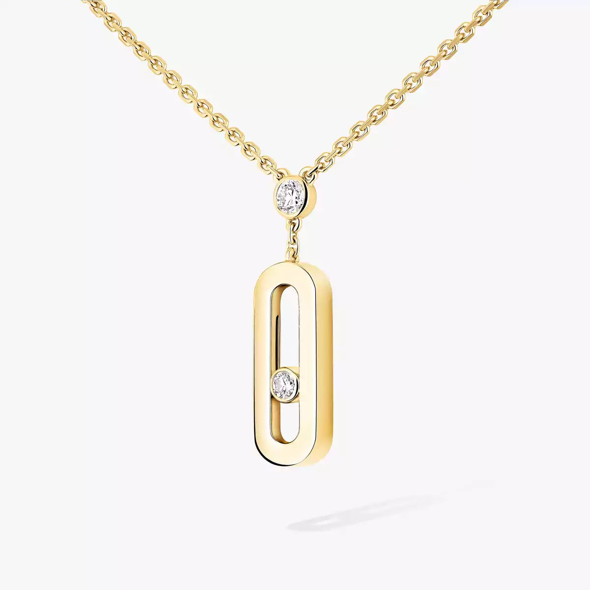 [Leaves]SIGNATURE FRAME NECKLACE