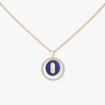 [Leaves]LUCKY MOVE DIAMOND NECKLACE