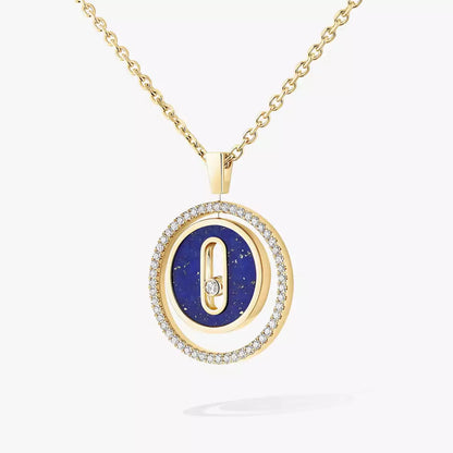 [Leaves]LUCKY MOVE DIAMOND NECKLACE