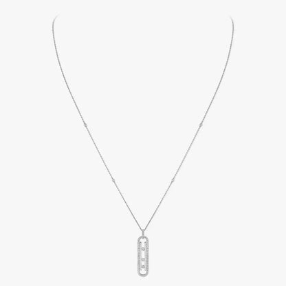 [Leaves]MOVE 10TH ANNIVERSARY PENDANT NECKLACE