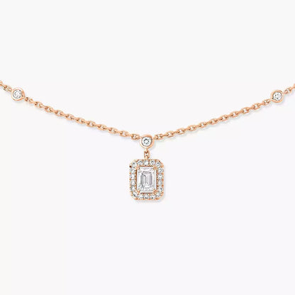 [Leaves]TRIFECTA CHARM NECKLACE
