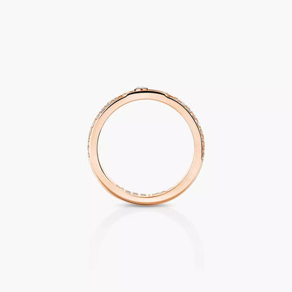[Leaves]MOVE JOAILLERIE PAVÉ DIAMOND WEDDING RING