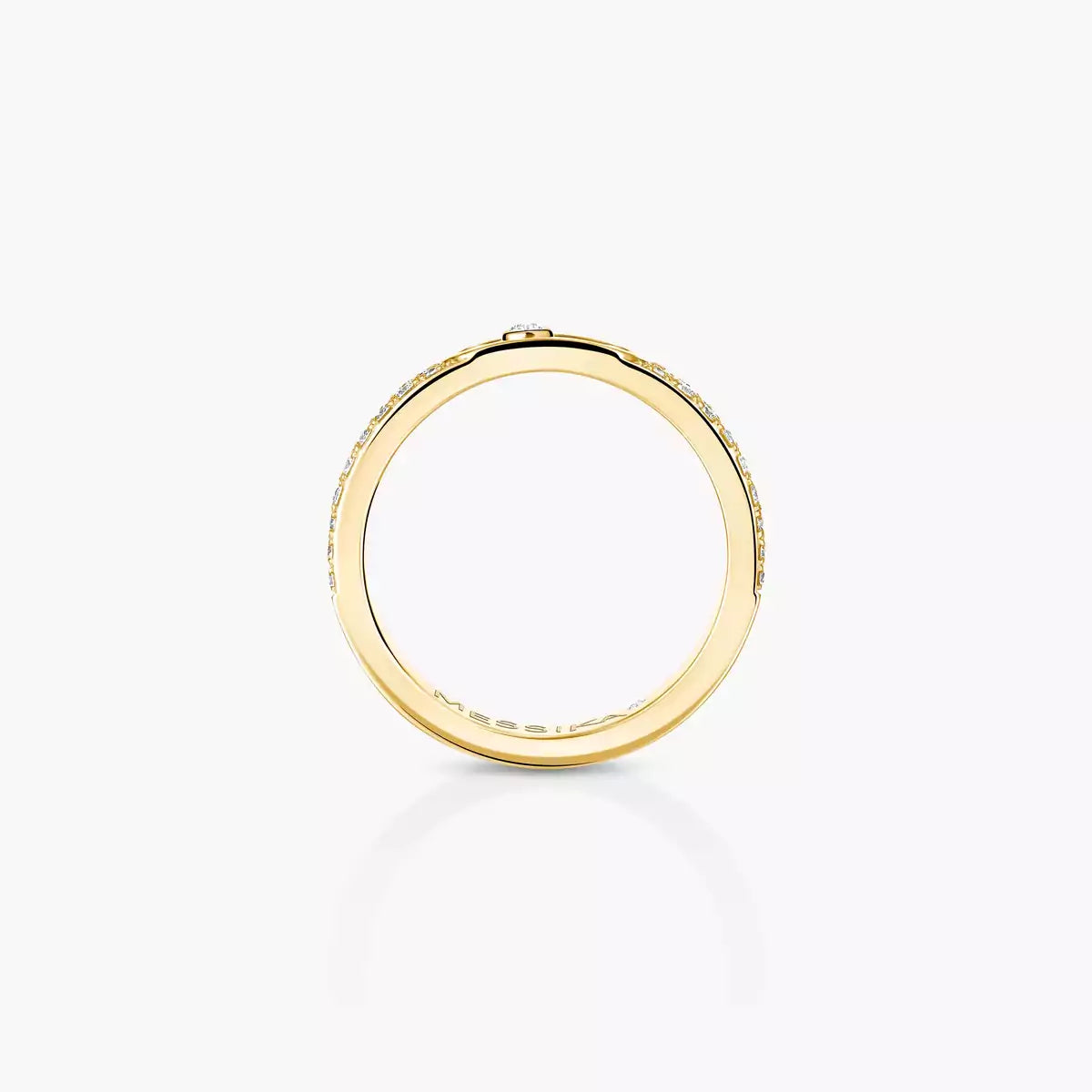 [Leaves]MOVE JOAILLERIE PAVÉ DIAMOND WEDDING RING
