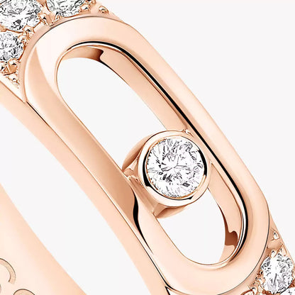 [Leaves]MOVE JOAILLERIE PAVÉ DIAMOND WEDDING RING