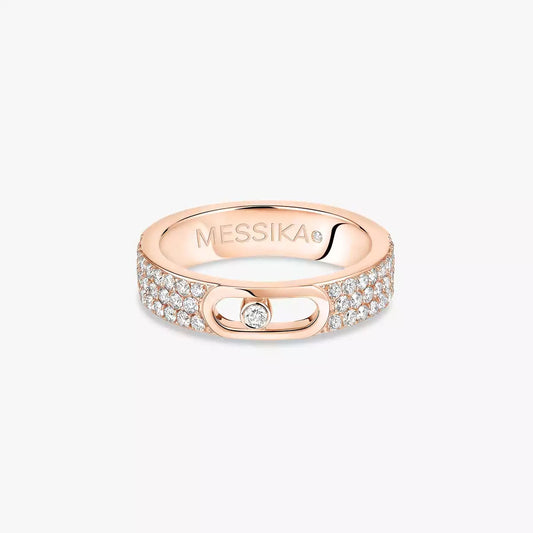 [Leaves]MOVE JOAILLERIE PAVÉ DIAMOND WEDDING RING