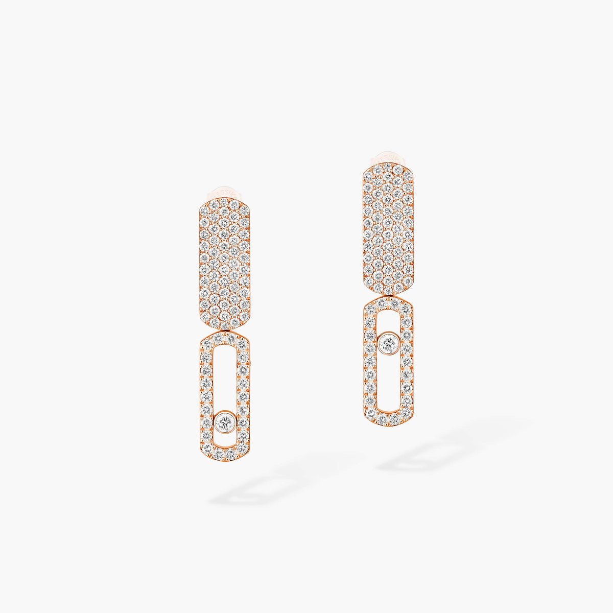 [Leaves]IMPERIAL MOVE SM DIAMOND EARRINGS