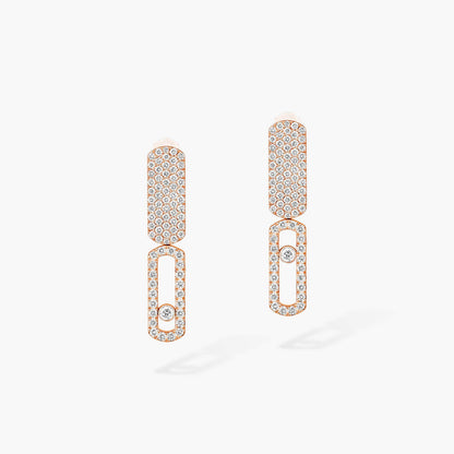 [Leaves]IMPERIAL MOVE SM DIAMOND EARRINGS