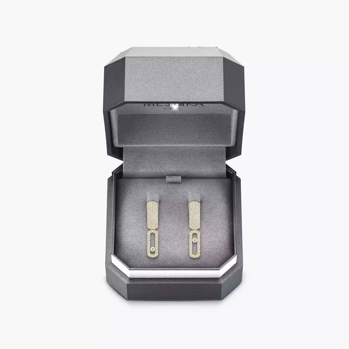 [Leaves]IMPERIAL MOVE SM DIAMOND EARRINGS