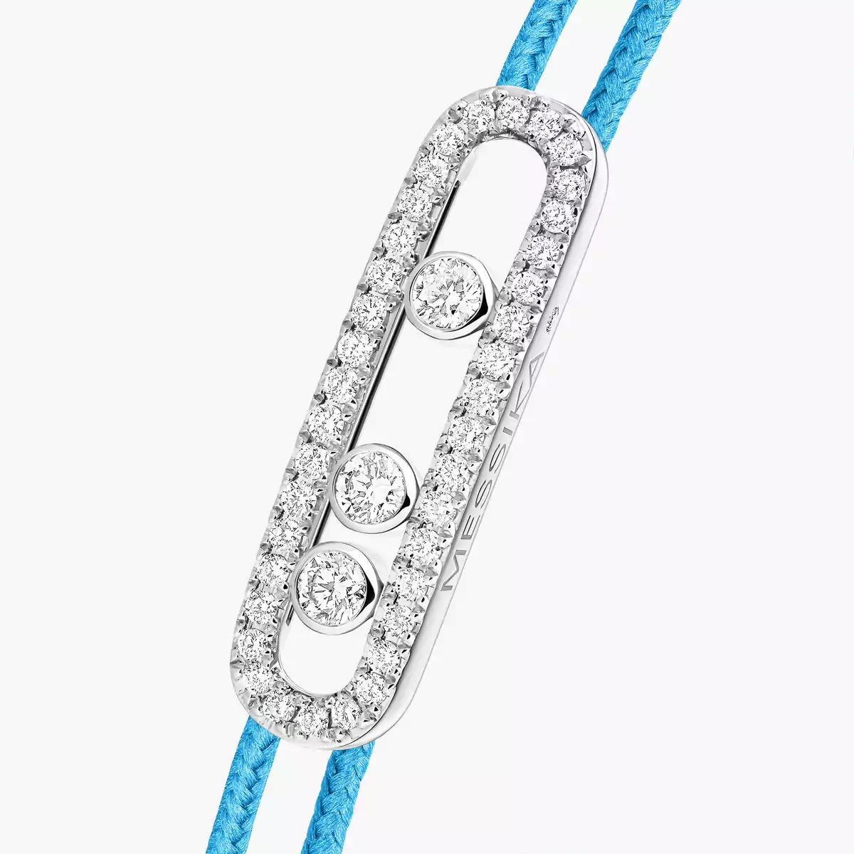 [Leaves]CARE(S) PAVÉ CORD BRACELET