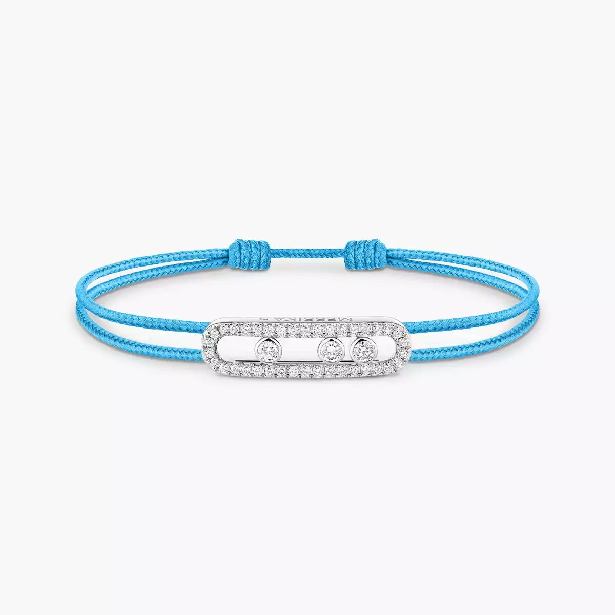[Leaves]CARE(S) PAVÉ CORD BRACELET