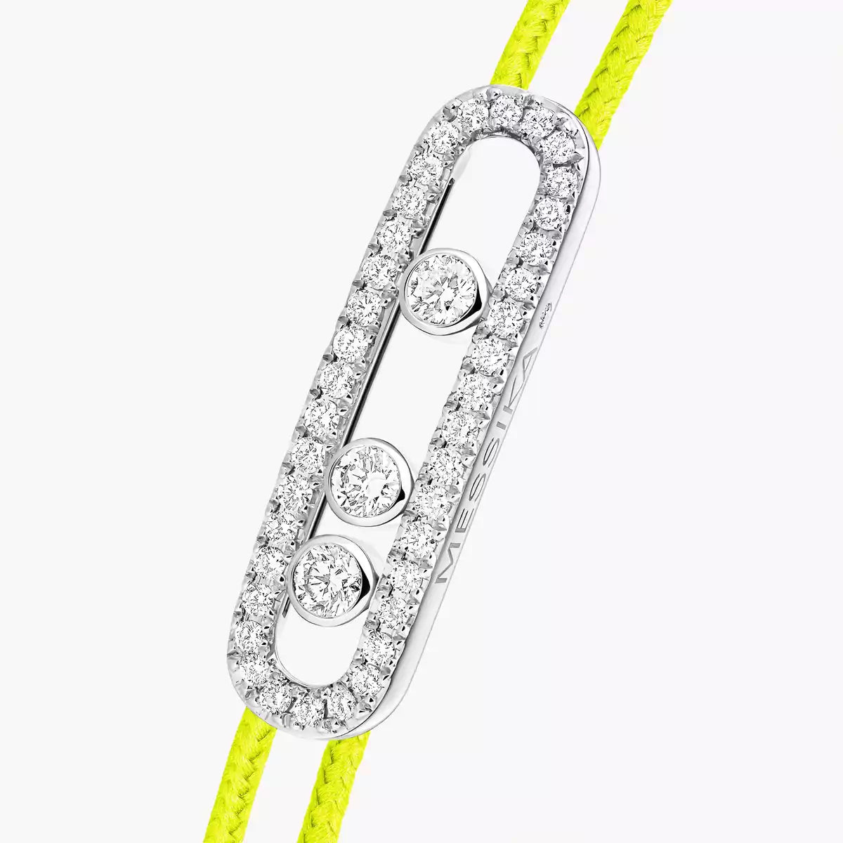 [Leaves]CARE(S) PAVÉ CORD BRACELET