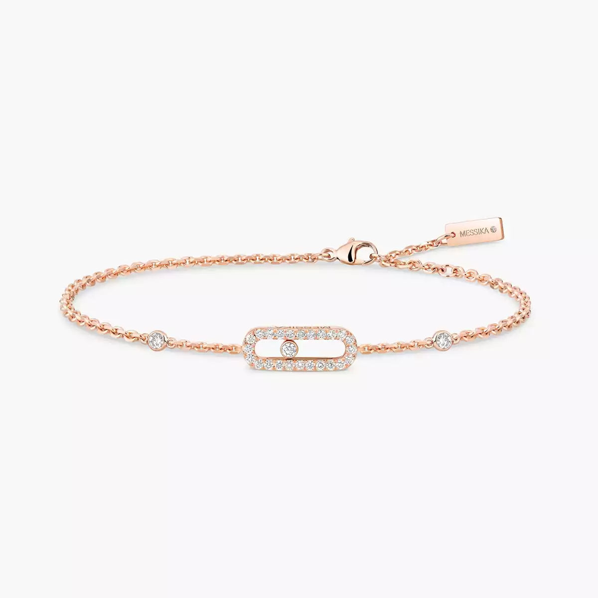 [Leaves]MOVE UNO DIAMOND BRACELET