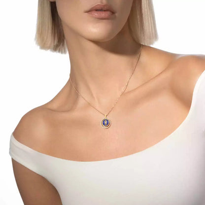 [Leaves]LUCKY MOVE DIAMOND NECKLACE