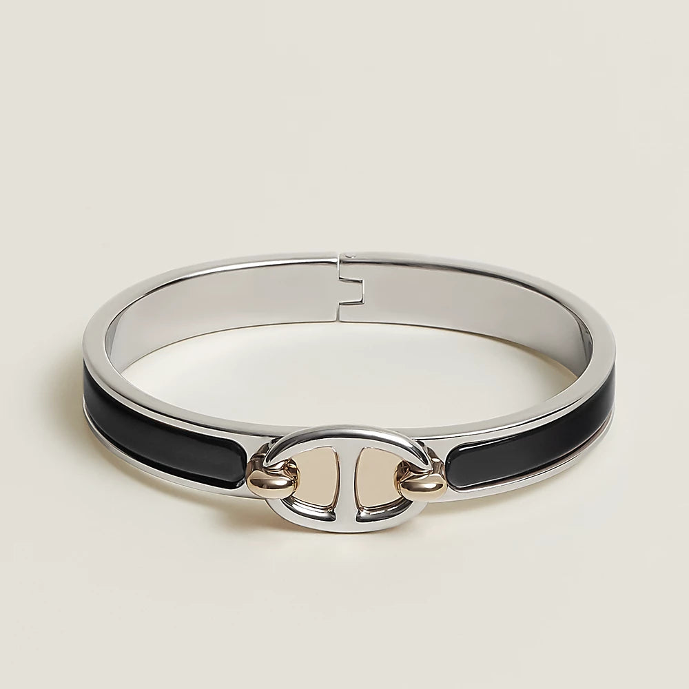 [Leaves]CLIC CHAINE SILVER BRACELET