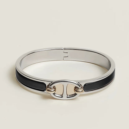 [Leaves]CLIC CHAINE SILVER BRACELET