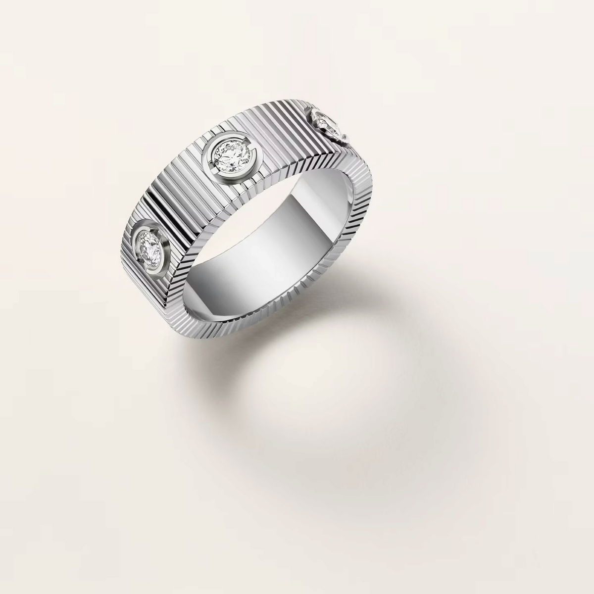 [Leaves]LOVE 6.5MM UNLIMITED RING, 6 DIAMONDS