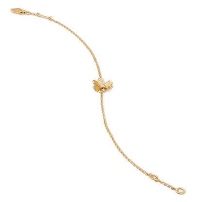 [Leaves]FRIVOLE GOLD FLOWER BRACELET