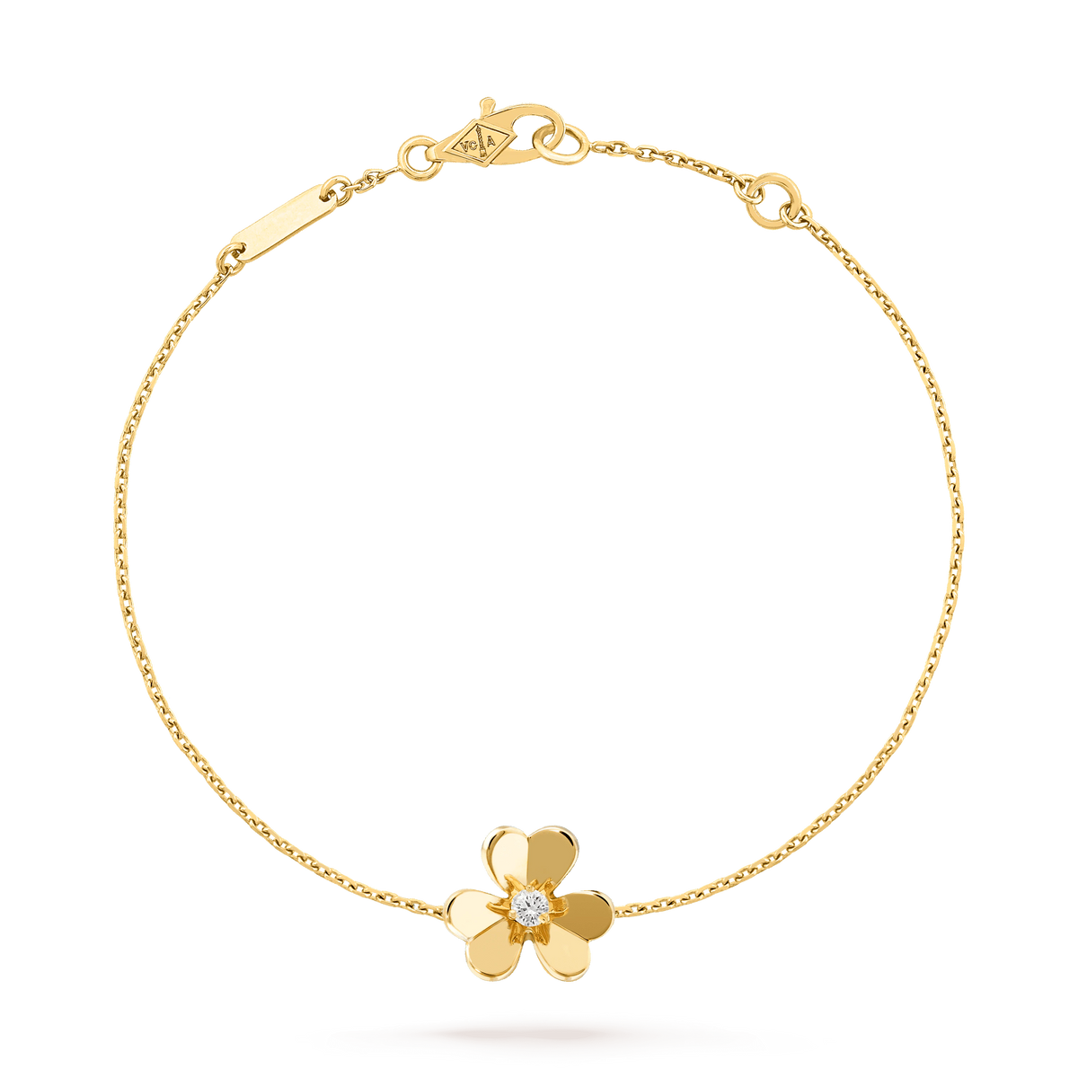 [Leaves]FRIVOLE GOLD FLOWER BRACELET