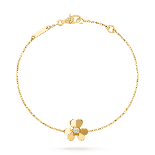 [Leaves]FRIVOLE GOLD FLOWER BRACELET