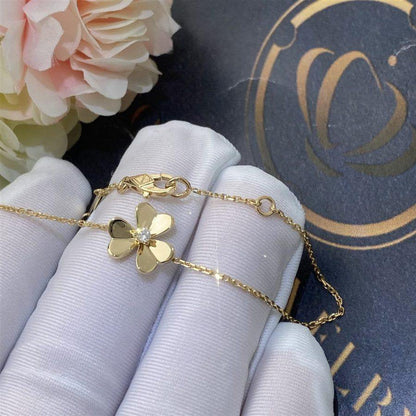 [Leaves]FRIVOLE GOLD FLOWER BRACELET