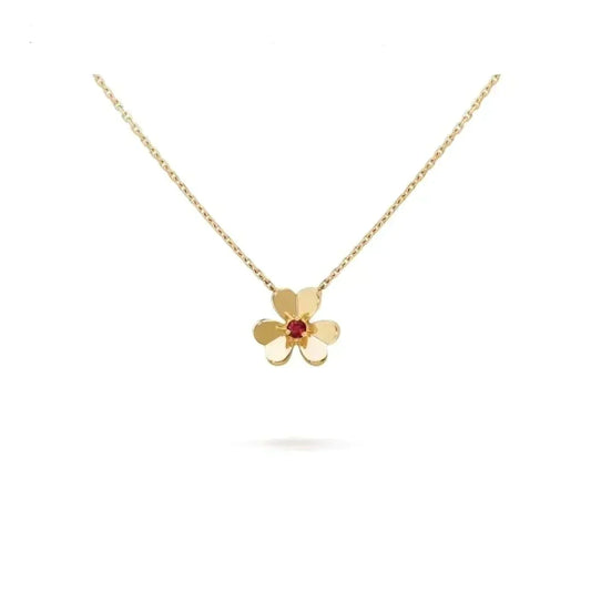 [Leaves]FRIVOLE FLORAL CHARM NECKLACE