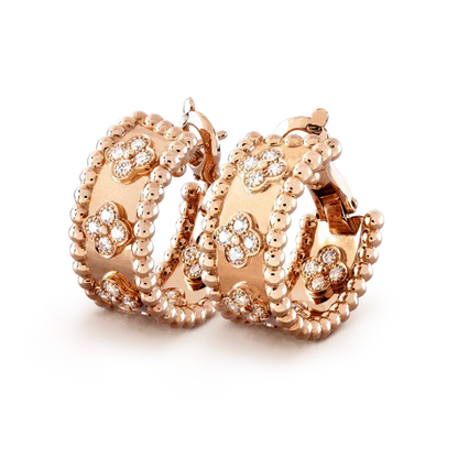 [Leaves]PERLEE DIAMOND EARRINGS