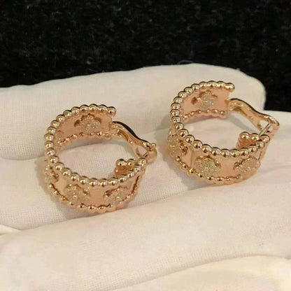 [Leaves]PERLEE DIAMOND EARRINGS