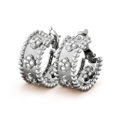 [Leaves]PERLEE DIAMOND EARRINGS