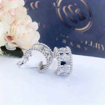 [Leaves]PERLEE DIAMOND EARRINGS