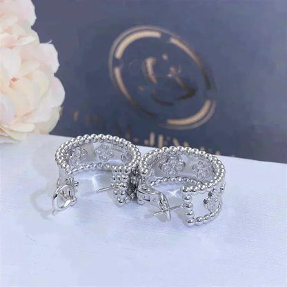 [Leaves]PERLEE DIAMOND EARRINGS