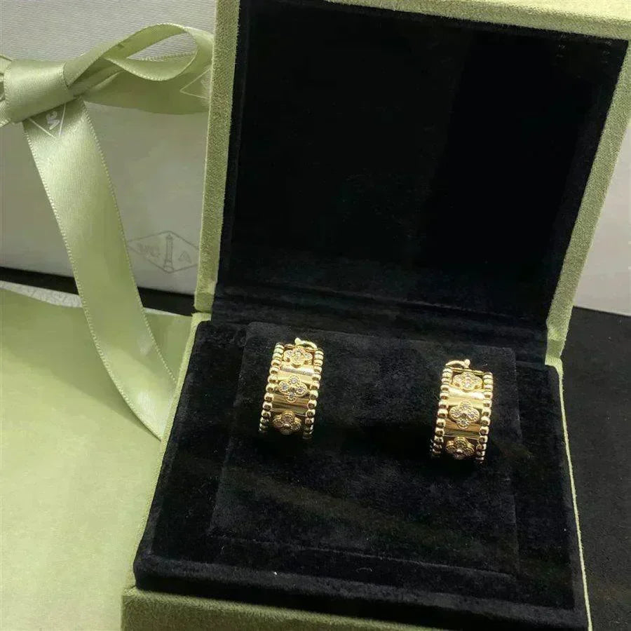 [Leaves]PERLEE DIAMOND EARRINGS